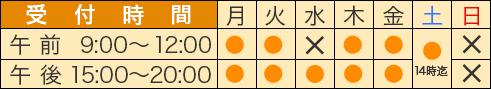 診療カレンダー